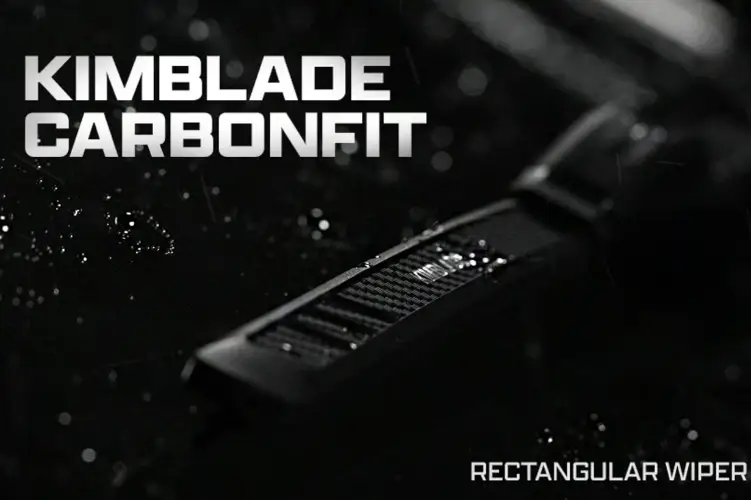 Kimblade CarbonFit wiper ensures pristine road visibility with graphene tech.