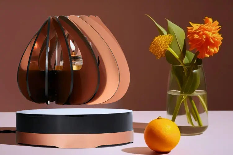Spirale Levitating Candleholder: Elevate Your Home with Timeless Elegance and Fragrance
