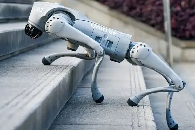 Unitree Go2 Robot Dog offers advanced interaction and high-performance features for lifelike companionship.