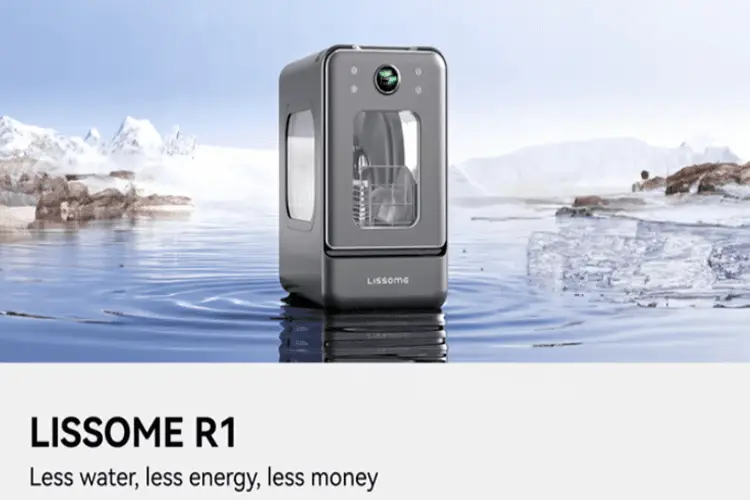 LISSOME R1: The Smart Portable Dishwasher with Cutting-Edge Sweeping Jet Technology