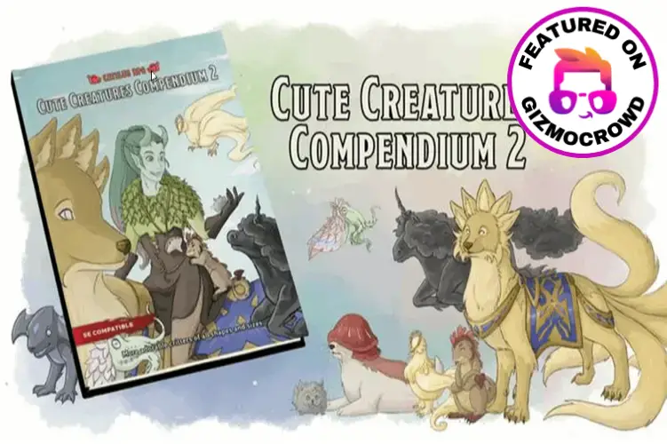 Cute Creatures Compendium 2 - featured on Gizmocrowd
