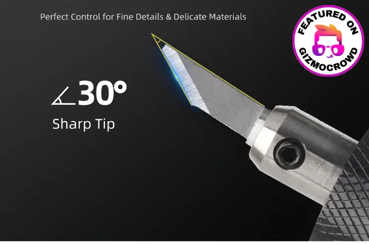 Hanboost C1 Wireless Ultrasonic Cutter - Featured on GizmoCrowd