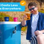 Kombi Cool Tap portable kegerator for draft beer