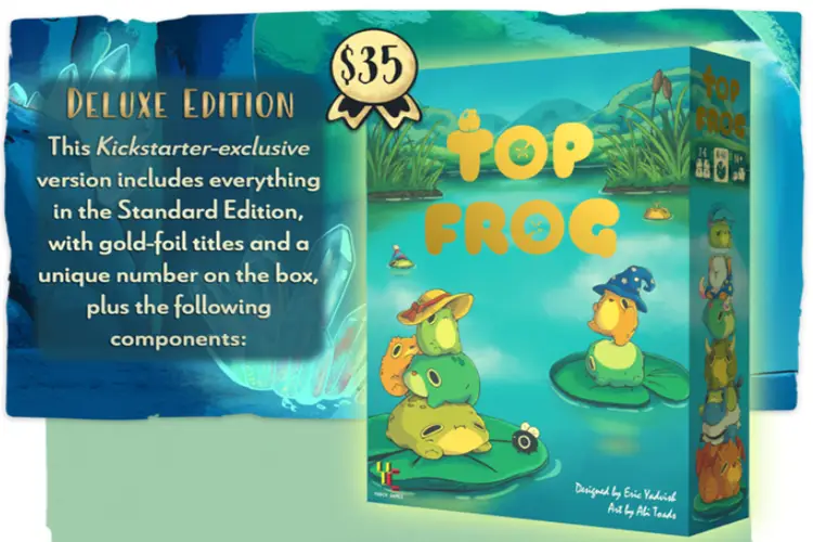 Top Frog: The Fun, Fast-Paced Frog Stacking Card Game