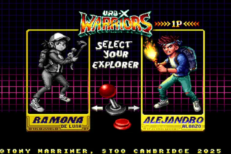 UrbX Warriors: Classic Arcade Adventure for Spectrum Next & PC