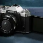 YASHICA FX-D digital camera with film simulation and manual controls